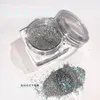 Nail Glitter Thermal Temperature Changing Powder Reflective Flash Shinning Chrome Pigment Dust UV Gel Polish Accessories 230814