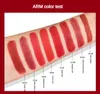 Mazc أحمر الشفاه Matte Lipstick مخملية مقاومة للماء للبلصات الشفاه Dark Skin Cosmetics ipsticks لأحمر شفاه البشرة البني للنساء Mac Lipstick للنساء