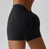 Aktiva shorts kvinnor hög midja träning sömlöst yoga gym push up fitness scrunch burunning sports leggings forma training byxor