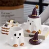 Mokken 320 ml schattige Halloween spookvorm mok Japanse cartoon kawaii elf keramische creatieve thuis keuken drinkgerei 230815