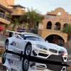 1 24 BMW Z4 GT3 M4 BMW M6 CSL Racing Car Eloy Model Car Toy Diecasts Casting Sound and Light Car Toys för LDREN Vehicle T230815