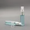 10 ml Clear Fine Mist Atomizer Mini Refillable Clear Glass Parfym Prov Tom Bottle 1/3oz Cosmetic Pump Atomizer Vial Tube ASAVC