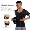 Cauda Moda Moda Moda Men Shapewear Tops Shapers Girdle Macho Camisa masculina Tomeira Menção Belly Control Slimming Treiner Subsirt Tops 230815