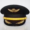 Beret designer marchio Captain's Hat Big Cornice Hat Cap Cap Cap Big Gorras Para Hombras Casquette Homme Sell Free Mail 230815