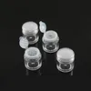 5G 5ML Empty Plastic Mini Makeup Loose Powder Box Cosmetic Eyeshow Powder Bottles Container Concealer Powder Sifter Jar With Screw Lids Ospc