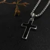 Pendanthalsband David Y Sterling Collection Classic Gemstone Cross Six Star Sword Men's and Women's Par Halsbandsmycken