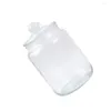 Förvaringsflaskor kök burk - transparent och läcksäker för torrvaror container arrangör tätning kruka glas