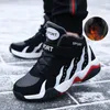 Sneakers ciepłe zimowe buty dla dzieci sportowe chłopcy swobodny wysoki tenis dla dzieci Plush skóra biegowa dla dziewcząt 230815