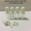 3 ml/3g leere Nagellackflasche mit Pinsel transparent runde Nagelöllackglasflaschen mit Plastikkappe Wcliq