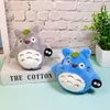 Plush Keychains 1pc Anime Mini Totoro Plush Toy Key Chain Kawaii Totoro Keychain Toy Gevulde pluche totoro poppen speelgoed voor kinderen cadeau 230814