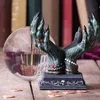 Novelty Items New Devil's Hand Crystal Ball Bracket Holder Beyond The Grave Desktop Decor Containing Pagan Witchcraft Taro Halloween Ornaments J230815