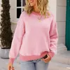 Dames truien herfst winter gebreide straat trend bodemtoppen voor vrouwen rond nek lange mouw pullover sweater