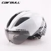 Cycling Helmen Cairbull Goggles helm met 3 lens TT Aero Road for Men Racing integraal gevormde Casco Ciclismo CB 15 230815