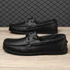 Klänningskor Original herrläder Segling Loafers Laceup Classic stor storlek Bekväm utomhus Wearresistent Fashion Breattable 230814