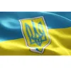 Bannerflaggor Ukrainska presidentflagga 90*150 cm Ukraina Banner Hemdekoration Ukraina flagga 230814