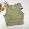 Aktive Hemden Yoga Frauen ärmellose geschnittene Fitnessstudio-Tops Fitness Running Workout Sport T-Shirts Sport tragen Weste kurzes Tanktop