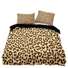 Sängkläder set lyx stil sängkläder set 220x240 svartvitt leopard täcke täcke med örngott premium täcke cover säng set 230814