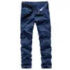 Men's Pants 2023 Tactical Men Army Cargo Male Plus Size Cotton Trousers Many Pocket Zip Military Style Mens Overalls Black