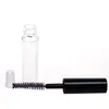 3 ml a tubo mascara vuoto Balmello Balmello Gloss Grovate Olio Bottle Contenitori con pennelli per bacchette e inserti in gomma, canni di canna per Casto WTGJ