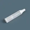 15 30 50mlエアレスポンプフロストボトル補充可能なトラベルローションコンテナヴァカムファインミストスプレーボトルプラスチック化粧品ディスペンwdjww