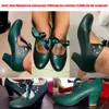 Sandalen Doratasia Big Size 34 43 weibliche Mary Janes Pumps Mode Bowknot dicke High Heel Party Office Schuhe Frau 230814