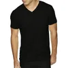 Men's T Shirts Fashion Spring And Summer Casual Short Sleeved Round Neck Solid Color Full For Men Mens Big Tall Medium Shirt