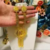 Цепочки 24k золота на громкость Dubai Jewelry Flower's Flower's Женская мода и красивый предмет yy10184