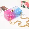 Umhängetaschen Ins transparente Mini -Tasche Frauen 2021 Sommer New Jelly Chain Bag Graduale Crossbody Bag Caitlin_fashion_bags