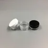 1 ml/1 g plástico Jar vacío Muestra cosmética Clear Pot acrílico Sala de ojos Bálsamo de lápiz Lip Lip Galm Container Botella de botella ifkik