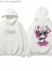 Heren Hoodies Sweatshirts Houzhou Harajuku Y2k Fashion Hoodie Dames 2023 Cartoon Losse tekening Japanse esthetiek Hapleed Sweatshirt Dames Nieuwe print Z230815