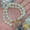 Braccialetti di perle alla moda Bracciali regolabili di design Bel regalo di lusso Squisiti accessori di gioielli premium regalo per feste diserbo 2308156PE