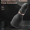 Brinquedo sexual massageador 7 velocidades vibrador masturbação copo para homens masturbador masculino automático próstata glan erótico adulto