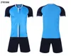 Outdoor T-Shirts Men Kids Football Jersey Suit Custom Short Sleeve Summer Soccer Training Uniform Matching Tracksuit 2 Piece Shirt Shorts Sets 230815