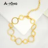 Orecchini di collana set Ayong Women Vintage Zirconia Gioielli zirconia