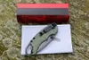 Top KS8750 Faca dobrável 8cr13Mov Black Stone Tanto Point Blade GFN Handle GFN