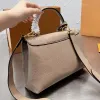 Luxury Crossbody Bags Designer Purse S-Lock Flap Handväskor Madeleine BB axelväskor plånbok riktig läder messenger handväska för kvinnor