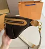 Louls Vuton Designer Pakiety talii moda torba talii crossbody torba luksusowa torba na ramię fanny pakiet dla kobiet mężczyzn torebka pasa oryginalny skórzany materiał 21*15 cm