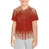 Herren lässige Hemden polynesischer Stammes Phnpei Totem Tattoo druckt Baseball -Trikot -personalisierte Sportuniform für Jungenparty