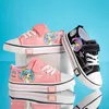 Sneakers Cute Bear Pattern Children Canvas Flat Heel Baby Girl Shoes Little Boy Running Kids Tenis Skateboarding 230815