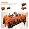 Table Cloth 2 PCS FIREPLACE FISTIVAL PARTY TOMELOTH HALLOWEEN HIME DECORATION MUPRINE MUSTIVE