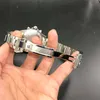 Klassisk mäns lyxklocka 40mm mekanisk automatisk rostfritt stål stålrem