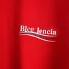 BLCG LENCIA UNISEX Летние футболки Womens Womens негабайтный тяжелый вес 100% хлопчатобумажная ткань тройной стежок плюс размер топов Tees SM130191