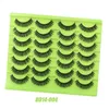 Multilayer Thick False Eyelashes Naturally Soft Wispy Reusable Handmade Fluffy Fake Lashes Extensions Messy crisscross Strip Lash