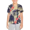 Men's Casual Shirts Polynesian Tribal Fijian Totem Tattoo Fiji Prints Custom Design Boys Baseball Jersey Kids Holiday Beach Party Wear