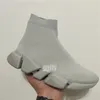 Tasarımcı SOCKS Sıradan Ayakkabı Platformu Erkek Kadın Parlak Örgü Hız 2.0 1.0 Trainer Runner Sneaker Socker Shoe Master Kabartmalı Spor ayakkabı hızları patik Paris 35-45