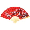 Decorative Figurines China Wall Hanging Oriental Fan Craft Decoration Chinese Tassel Home Fans Handheld
