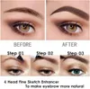 Tattoo Eyebrow Enhancers 3D Liquid Ink Pen Waterproof 4 Fork Pencil Brow Eyes Makeup Female Cosmetics 5 Natural Color Available Maquiagem E342