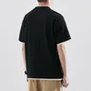 Heren t shirts 2023 zomer ronde nek korte heren mode los fit mannen kleding simple chique jeugd ropa hombre witte tees veelzijdig