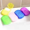 Sabonete multifuncional para lavagem das mãos, papel de limpeza com aroma multifuncional, caixa descartável, mini sabonete adjhc