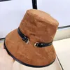 럭셔리 디자이너 버킷 모자 골드 버클 캡 코데 로이 어부 모자 모자 G Casquett